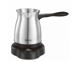 Rosberg - Turkse Koffiezetapparaat - Elektrische Koffiemachine - Cezve - 500 ML - 600W - RVS