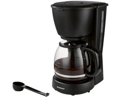 SILVERCREST® KITCHEN TOOLS Koffiezetapparaat - Koffiemachine voor filterkoffie - Zwart - Met Warmhoudplaat - Inclusief maatschep