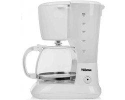 Tristar Koffiezetapparaat filterkoffie 750W - CM-1252 - 1,25L, 10 koppen - Camping geschikt - Wit
