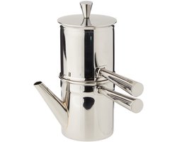 Unyqoos® Roestvrijstalen koffiemaker voor authentieke Napoletaanse koffiebeleving