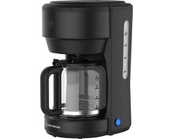 Westinghouse Koffiezetapparaat – Filterkoffie – Glazen Kan – 10 Koppen – Herbruikbare Filter – Filter-koffiezetapparaat – 1000W – Zwart