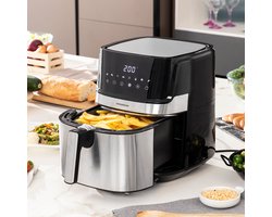 Airfryers 5,5l | hetelucht friteuse 4 personen| Friteuse zonder Olie InnovaGood