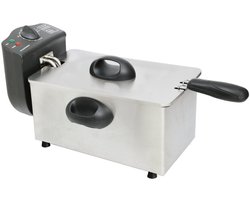 Blaupunkt MEN00761 - Fritteuse 2000 W - 3 Liter oliecapaciteit - Thermostat & temperatuurregeling - Kompact ontwerp met filter