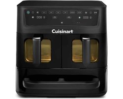 Cuisinart - Tri Zone 13,6 L Airfryer & Oven - 3 zones Heteluchtfriteuse (2x4,3 L + 5 L) - 9 functies - Sync Cooking - PFAS-vrije keramische coating - 2520 – 3000W - Zwart