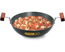 Diepe Frituurpan met Ronde Bodem - 22cm/1.5 Liter