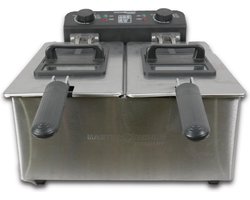 Dubbele friteuse 2 x 3L - 4000 watts