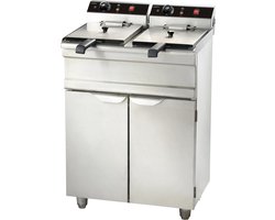 Elektrische Friteuse 2X9 L - CombiSteel 7455.0985 - Horeca