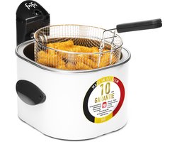 Frifri 1528 - Frituurpan - friteuse - 4 liter - koude zone - 3200 Watt - 1,5 kg friet - 10 jaar garantie
