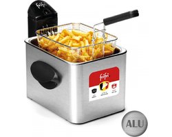 Frifri 4828DuoFil - Frituurpan - friteuse - 3.5 liter - koude zone - 2800 Watt - Koolstof geur- & vetfilter - 1,5 kg friet - 10 jaar garantie