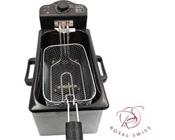 Friteuse - 3Liter - RVS - 2000 watt