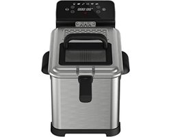 Friteuse 4 Liter - Grote Frituurpan Voor Het Gezin - Eenvoudig Schoon Te Maken Voor Perfect Gefrituurde Gerechten