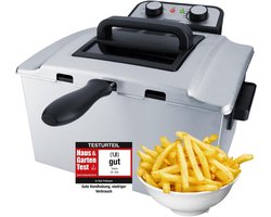 Friteuse 5 Liter - XXL Mand voor Professionele Kookresultaten