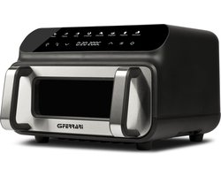 G3 Ferrari Friggisano BBQ – Airfryer & Grill 10L – 2000W – 50-230°C – 8 Programma’s – Digitale Display – Met Grillrooster, Airfryer Tray en Ronde Bakvorm