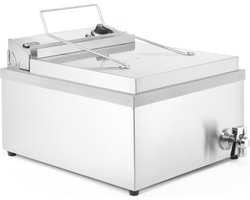 HENDI Donut friteuse – roestvast staal – 12 liter – 3500W – met aftapkraan – 230V