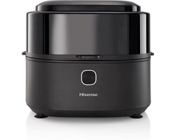 Hisense HAF1350DR Enkel 6,7 l Vrijstaand 1350 W Heteluchtfriteuse Zwart
