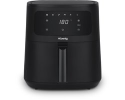 HKoeNIG Olievrije Friteuse - FRY840 - 4L Capaciteit - 6 Kookprogramma's - 1300W