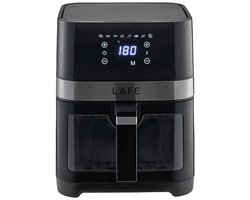 Lafe vetvrije friteuse - Frituurpan 1500W - 7 programma's - LCD-display - MasterFry - Zwart