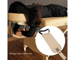 Massage Universele Armsteun Arm Sling voor Massagetafel - Waterdicht - Dubbel Genaaide Rand - Verstelbare Armsteun - Opknoping Massage Tafel Accessoires .