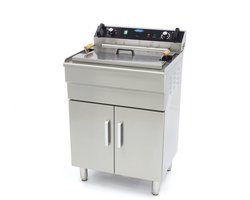 Maxima Frituurpan 35 L 1 Mand met Tapkraan 400V Friteuse