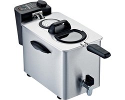 MMP® Frituurpan 4 liter - Frituurpan - Zilver - 43cm x 21cm x 29cm