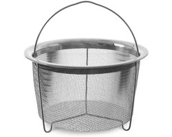 Orion - Frituurmand - Roestvrij Staal - 21,5x13 cm - Ergonomische Handgreep