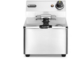 Professionele RVS Frituurpan met Koude Zone en Instelbare Temperatuur (6L)