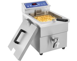 Royal Catering - Inductie friteuse – 1x 10 liter – 60 tot 190°C