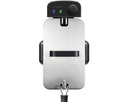 RVV® Frituurpan 3 liter - Frituurpan - Grijs - 24cm x 40cm x 20cm