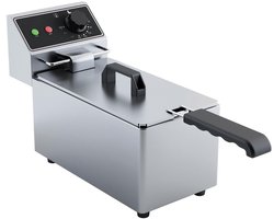 RVV® Frituurpan 4 liter - Frituurpan - Zilver - ‎60cm x 19cm x 28cm