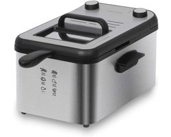 SCH® Frituurpan 3 liter - Frituurpan - Zilver - ‎57cm x 41cm x 25cm