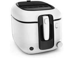 SNJY® Frituurpan - Friteuse - Frituurketel - 1800 W - Wit