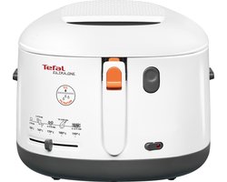 Tefal Filtra One FF1621 - Frituurpan - 2.1L - 1900W - Met kijkvenster - Anti-geurfilter - Wit