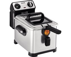 Tefal Filtra Pro FR519170 - Frituurpan - 4L - 2300W - Koude Zone - Met kijkvenster - RVS - Anti-geurfilter