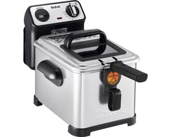 Tefal Filtra Pro Inox & Design FR5111 - Frituurpan - 3L - 2100W - Koude Zone - Met kijkvenster - RVS - Anti-geurfilter