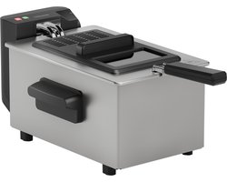 Tristar Frituurpan 3 liter - FR-9327 - Frituese 2000W - Kijkvenster - RVS