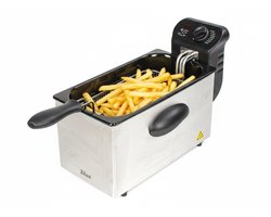 Zilan ZLN1819 Frituurpan– 3L – RVS – 2180 Watt Friteuse - Met Koude Zone & Uitneembare Binnenpan
