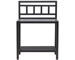 Alicante buitenkeuken middenstuk met werkblad zwart.