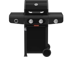 Barbecook Siesta 210 Graphite gasbarbecue zwart 112x56x118cm