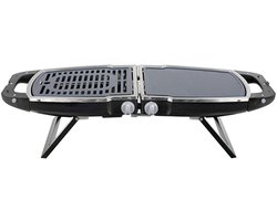 Brunner Mariposa 50 - Gasgrill 83 x 32 x 20,7 cm - 50 mbar - 2,2 kW + 2,0 kW - 7 kg en gasslang