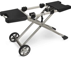 BURNHARD® Trolley voor Wayne gasbarbecue, massief stalen frame, kunststof zijtafels