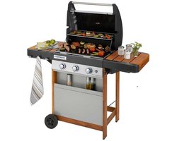 Campingaz 3 Series Classic Woody Lx Barbecue Bruin,Grijs