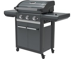 Campingaz 3 Series Premium S Gasbarbecue - buitenkeuken met 3 Branders - Antraciet