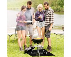 Candala 45x60 cm Lasdeken, 7 mm Dikke Vuurvaste Onderlaag, Brandwerende Mat, Vuurvaste Onderlegger, Hittebestendige Hittebeschermingsmat, voor Barbecues, Kamperen, Open Haarden, Gazons