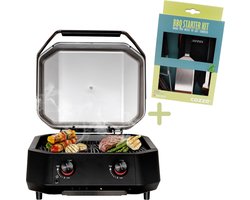 Cozze® G-500 Gasbarbecue met 2 zones 5,0 kW - Inclusief gratis BBQ-set