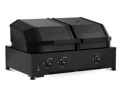 Cozze® Quattro 900 Gasbarbecue – 4-in-1 Buitenkeuken Grill – Pizzaoven & Plancha – Infrarood Branders – 13 kW – Groot Grilloppervlak – Voor Tuin & Terras