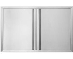 Dubbele BBQ Toegangsdeur 304 Roestvrij Staal voor Buitenkeuken en BBQ Eilanden