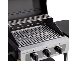 Enders Brooklyn Next 3 Gas barbecue - Gasbbq - Barbecue - 20 kg - Grilloppervlak 50.5x33 cm