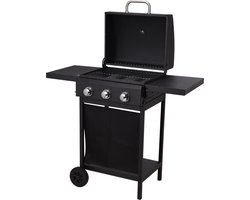 Gas Barbecue Vaggan 139 x 56,5 x 106 cm Black