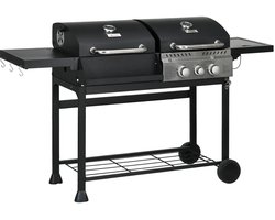 Gas Grill BBQ 161 x 53 x 101 cm
