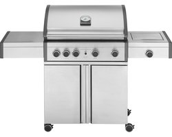 Grandpro Pro Elite barbecue - Gietaluminium grillbody - Met infrarood brander en zijbrander